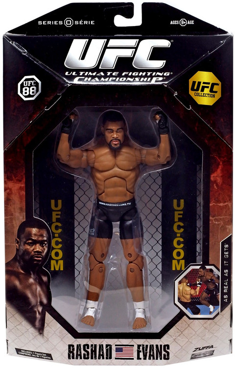 UFC Series Rashad Evans Exclusive Action Figure Jakks Pacific