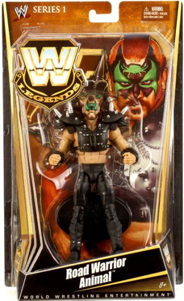 WWE Wrestling Legends Series 1 Road Warrior Animal Action Figure