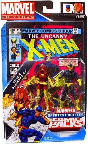 Marvel Universe Greatest Battles Comic Packs Cyclops Dark Phoenix