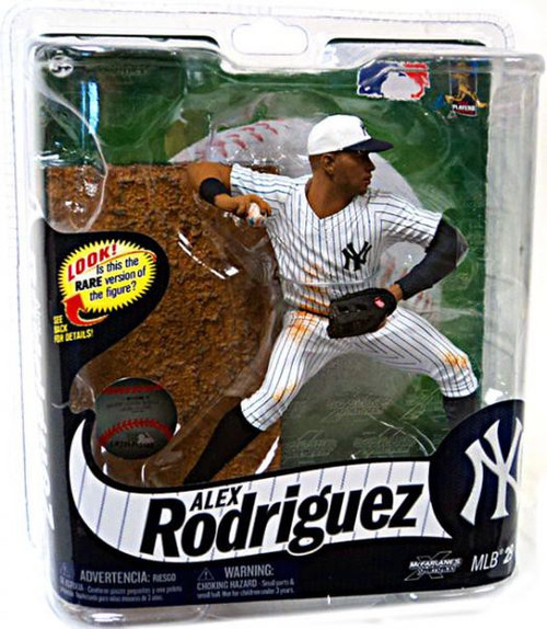 McFarlane Toys MLB New York Yankees Sports Picks Baseball Series 14 Alex  Rodriguez Exclusive Action Figure White Jersey - ToyWiz