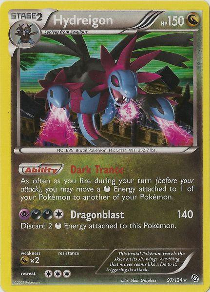 hydreigon pokemon card stage 2 Hydreigon ex 161/086 – Pokémon Scarlet & Violet White Flare main image 1