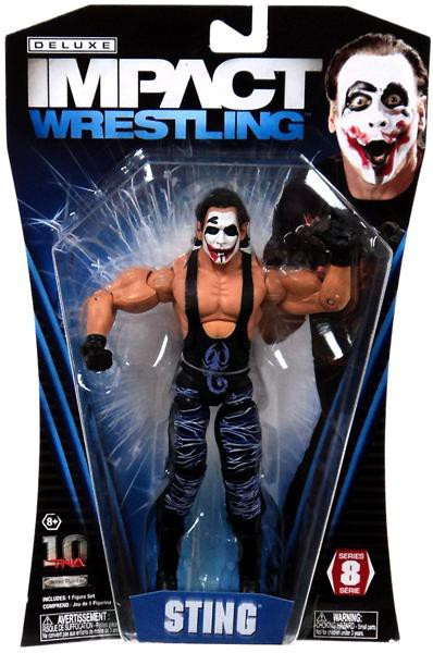 TNA Wrestling Deluxe Impact Series 8 Joker Sting Action Figure 