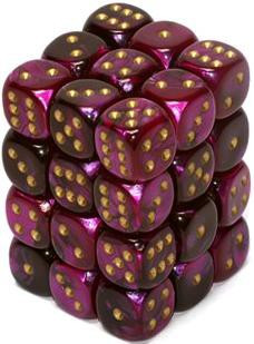 ©️Che♡Che CHX26840 Chessex Manufacturing Gemini 4: 12mm D6 Black