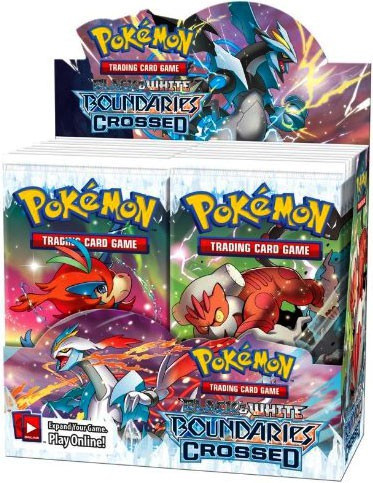 pokemon black and white boundaries crossed booster box DERIUM'S BATTLE! both White Kyurem and Black Kyurem Opening a Pokemon Boundaries Crossed