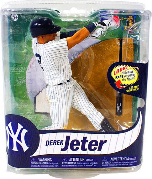 MLB New York Yankees All Star Vinyl Derek Jeter Vinyl Figure Gray Jersey  Upper Deck - ToyWiz