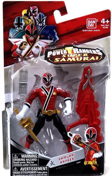 Power rangers super sale samurai action figures
