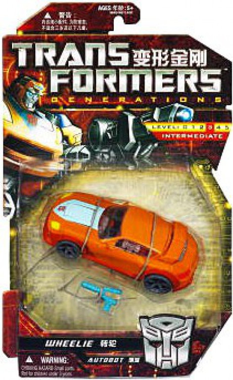 Transformers Generations Legends Wheelie - Action Figure Robot Convertibile - Giocattolo Da Collezione Autobot