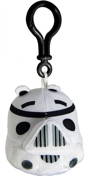 Star Wars Angry Birds Stormtrooper Pig Plush Clip On