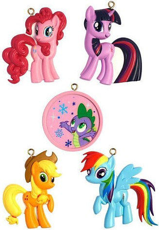 My Little Pony、Cutie Pony 5つセット mylittleponyornaments__26774.