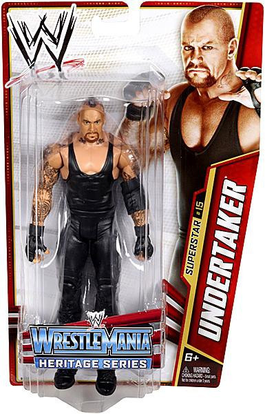 WWE Wrestling Series 26 Undertaker Action Figure 15 Mattel Toys
