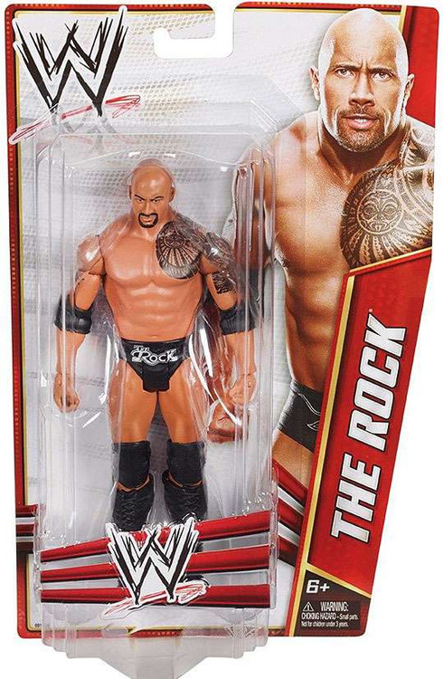WWE Wrestling Signature Series 2012 The Rock Action Figure Mattel