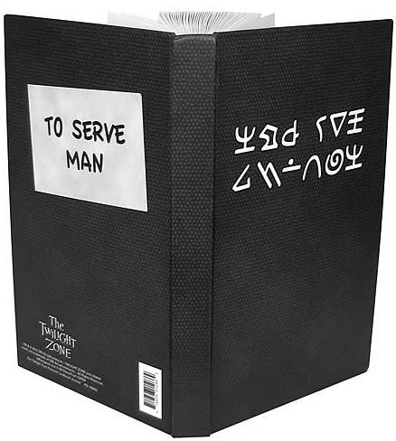 The Twilight Zone To Serve Man Cookbook Journal Bif Bang Pow - ToyWiz