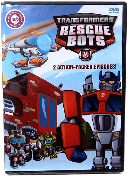 Transformers Playskool Heroes Transformers Rescue Bots DVD Hasbro