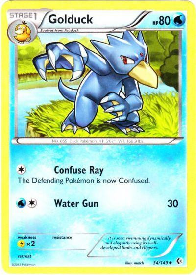 golduck pokemon card Prices | Japanese Shining Darkness Pokmon Hit Points100 HP Form Pokemon Trading Card Game Black