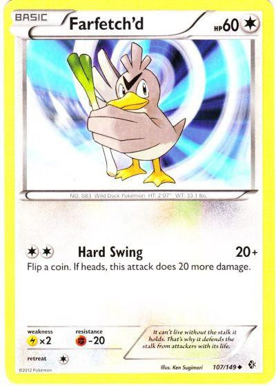 Farfetch'd [Reverse Holo] #38 Prices, Pokemon Stormfront