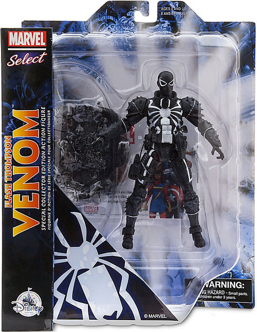 kiwi Jugando ajedrez Walter Cunningham Marvel Marvel Select Flash Thompson Venom Exclusive 7 Action Figure Diamond  Select Toys - ToyWiz