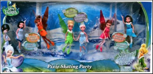 Disney Fairies Secret of the Wings Pixie Skating Party Exclusive