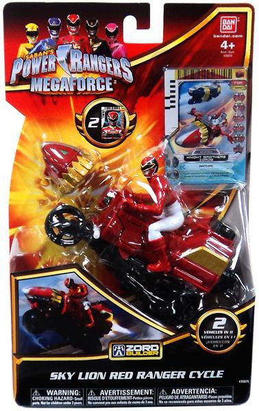 power rangers megaforce red ranger zord