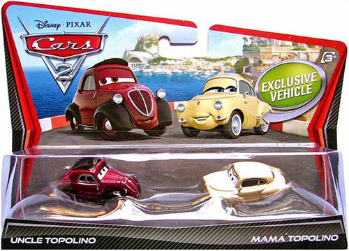 Disney Pixar Cars Cars 2 Uncle Topolino Mama Topolino 155 Diecast
