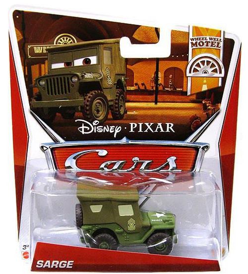 Disney Pixar Cars Series 3 Sarge 155 Diecast Car Mattel Toys - ToyWiz