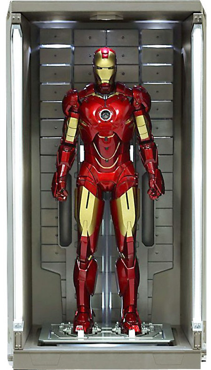 Iron Man Hall of Armor Single Bay 16 Collectible Figure