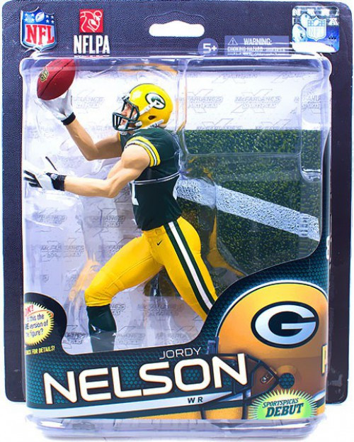 McFarlane Toys NFL Green Bay Packers Sports Picks Football Series 28 Clay  Matthews Action Figure Green Jersey - ToyWiz