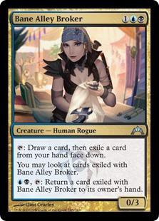 Magic The Gathering Trading Card Game Gatecrash Single Card Uncommon Bane  Alley Broker 145 - ToyWiz