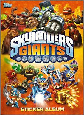 Topps Skylanders Giants Stickers - Album Boîte De 50 Pochettes P 2021
