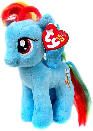 Ty Beanie Babies My Little Pony - Rainbow Dash 6 Plush Toy – Collectors  Paradise USA