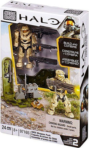 Mega Bloks Halo UNSC Weapons Pack Set 97165 - ToyWiz