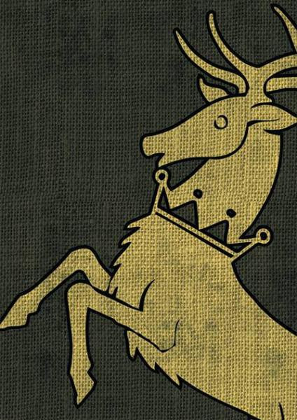 Game of Thrones The Card Game House Baratheon Card Sleeves Fantasy Flight  Games - ToyWiz