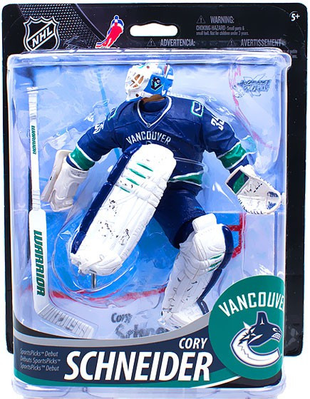 特撮 McFarlane Toys NHL Series 33 Cory Schneider Vancouver Canucks Action Figure McFarlane Toys NHL Vancouver Canucks Sports Hockey Hockey Series