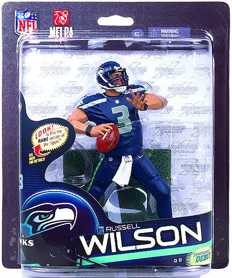 ラッセル・ウィルソン シアトル・シーホークス マクファーレン フィギュア NFL McFarlane Sportspicks Debut Seattle Seahawks Russell