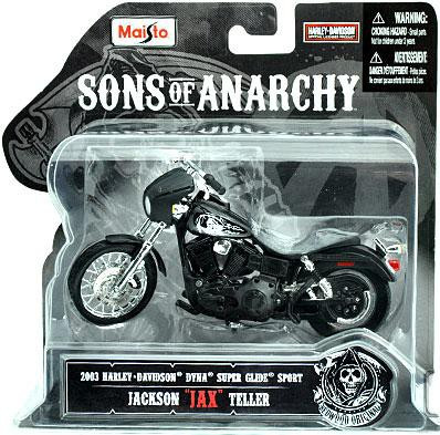 Sons of Anarchy Jackson Jax Teller 118 Diecast Replica Bike Maisto