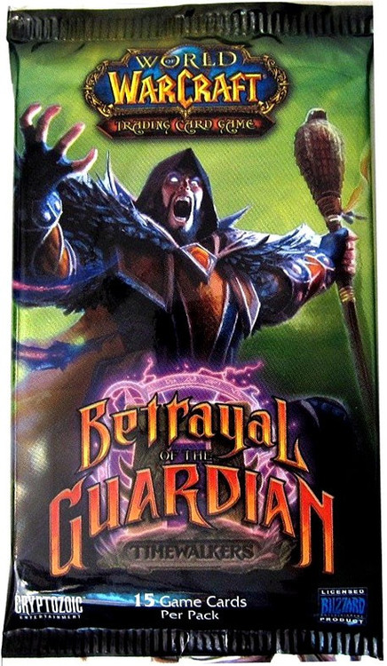 World of Warcraft Trading Card Game Betrayal of the Guardian Booster Pack Cryptozoic Entertainment - ToyWiz World of Warcraft Trading Card Game Betrayal of the Guardian Booster Pack Cryptozoic Entertainment - ToyWiz