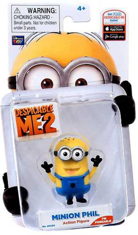 minion様 リクエスト 2点 まとめ商品 Despicable Me 2 Minion Phil 2 Action Figure Think Way - ToyWiz