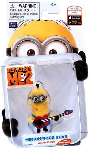 【中古】Despicable Me 2 - Minion Rock Star - Poseable Figure apibta6ob__03339.1520004534.