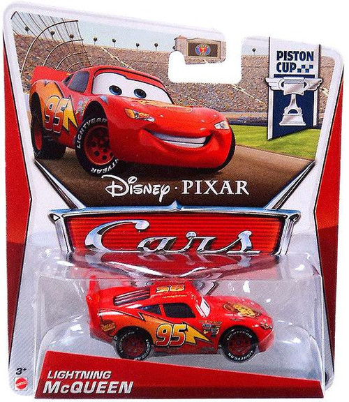 Disney Pixar Cars Series 3 Lightning McQueen 155 Diecast Car Mattel ...