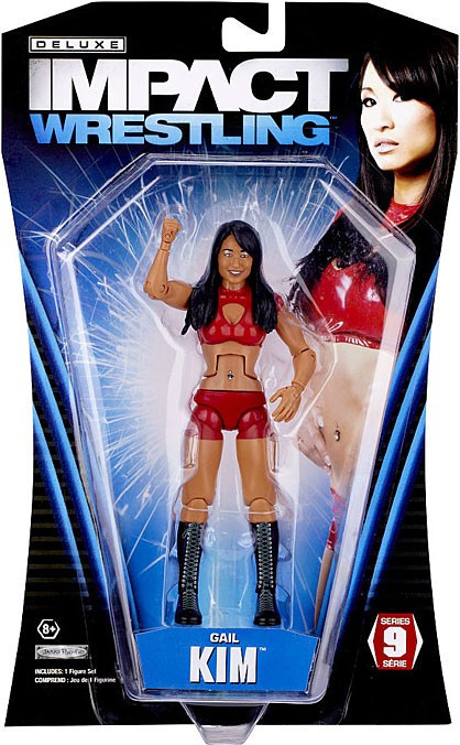 JAKKS：TNA DELUXE IMPACT Series 9 ゲイル・キム （未開封品）-