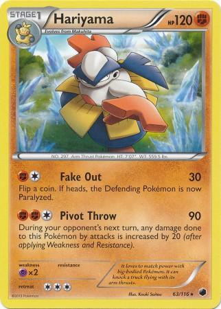 hariyama pokemon card 113/193 - Paldea Evolved - Evolution Set - 2 Lot this attack does 40 damage plus 40 more damage Brawly's Hariyama Gym Heroes Revival