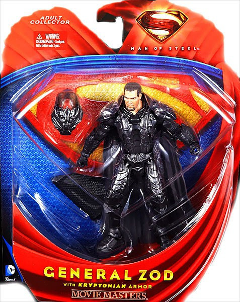 Jin Saotome's Five Minute Toy Review: Superman Man of Steel Movie Masters  Faora and General Zod (Kryptonian Armor) action figure review