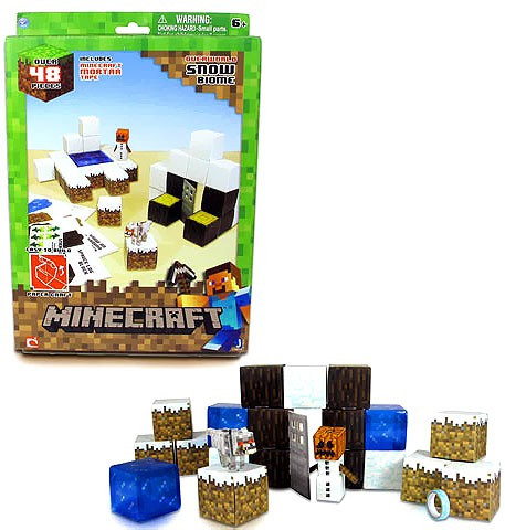 minecraft papercraft the diamond minecart