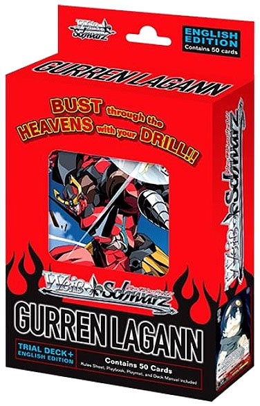weiss schwarz gurren lagann booster box (edición en inglés) : Juguetes y Juegos signed autographs by the voice cast! Weiss Schwarz Gurren Lagann Booster
