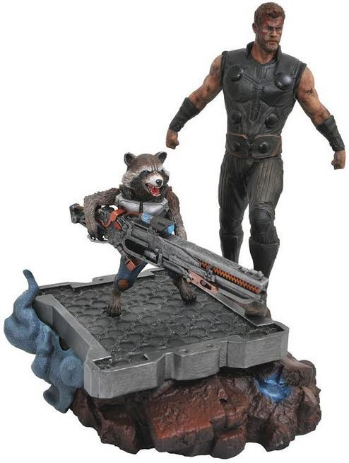 Marvel Avengers Infinity War Premier Thor Rocket Raccoon