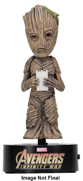 groot - figurine body knocker + 2 scalers, figurines