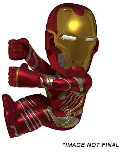 NECA Marvel Avengers Infinity War Scalers Iron Man 3.5 Vinyl Figure ...