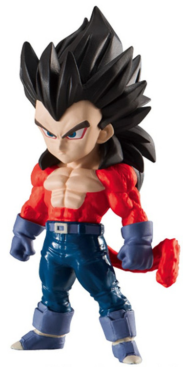 Son Goku Super Saiyan 4 DragonBall UDM 07 mini Figure Keychain Authentic  BANDAI