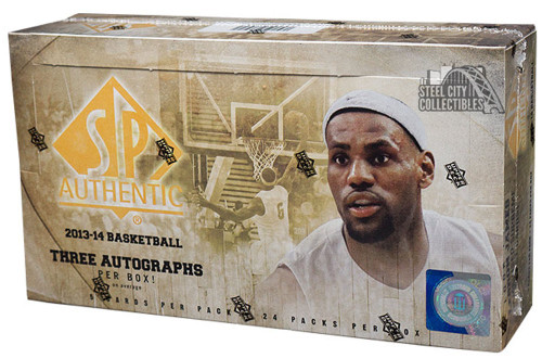 NBA Basketball Upper Deck 2013-14 SP Authentic Basketball Hobby