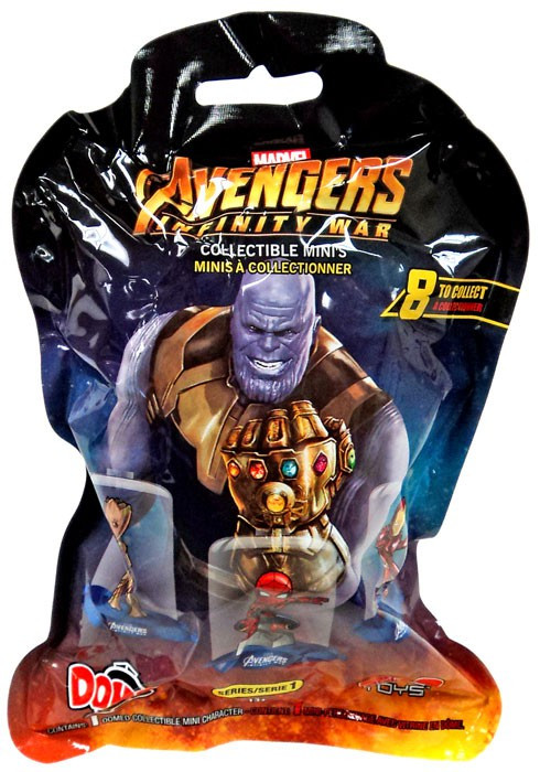 Domez Marvel Avengers Infinity War Mystery Pack 1 RANDOM Figure
