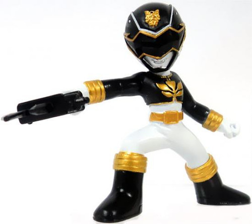Power Rangers Megaforce Series 1 Black Megaforce Ranger 2 PVC Mini ...